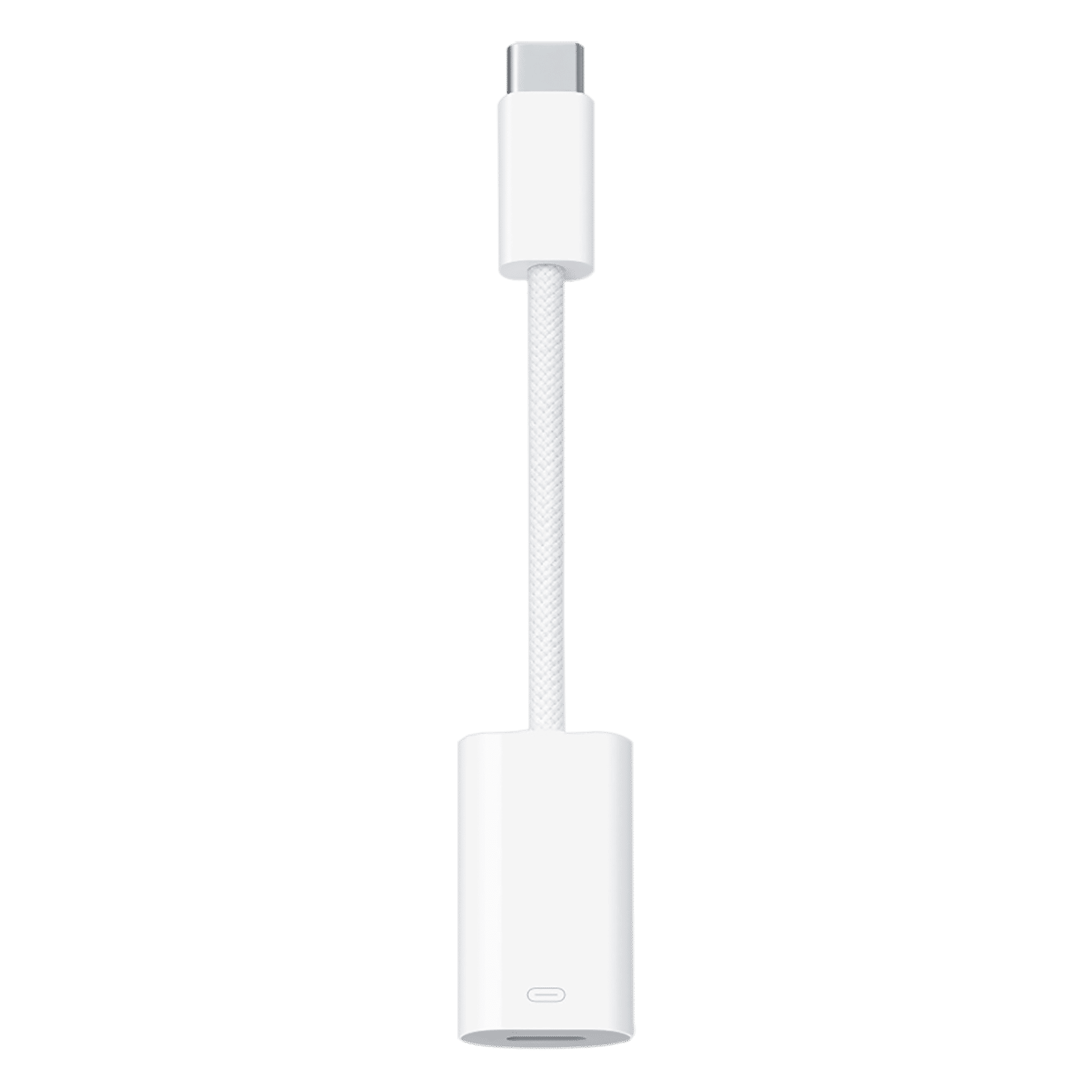 Buy Apple Type C to Lightning Adapter Durable Braided White